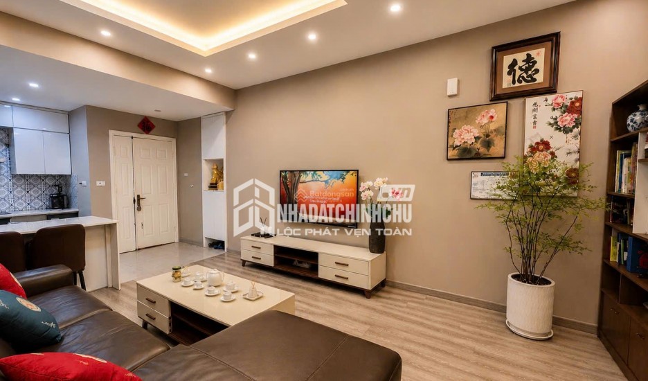 CHO THUÊ CĂN HỘ CAO CẤP 3PN – 106m² tại MỸ ĐÌNH, HÀ NỘI View hồ • Không gian xanh • Yên tĩnh • Full nội thất • Chỉ cần xách vali vào ở