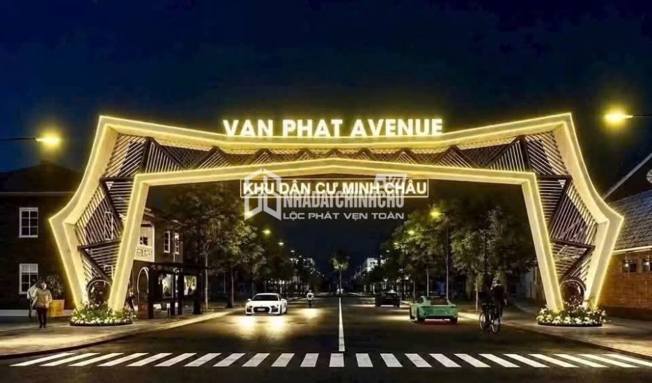 CHÍNH CHỦ BÁN NỀN FULL THỔ CƯ MẶT TIỀN QL1A – KDC MINH CHÂU – CHỈ TỪ 1 TỶ 130 TRIỆU