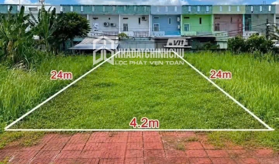 CHÍNH CHỦ BÁN NỀN FULL THỔ CƯ MẶT TIỀN QL1A – KDC MINH CHÂU – CHỈ TỪ 1 TỶ 130 TRIỆU