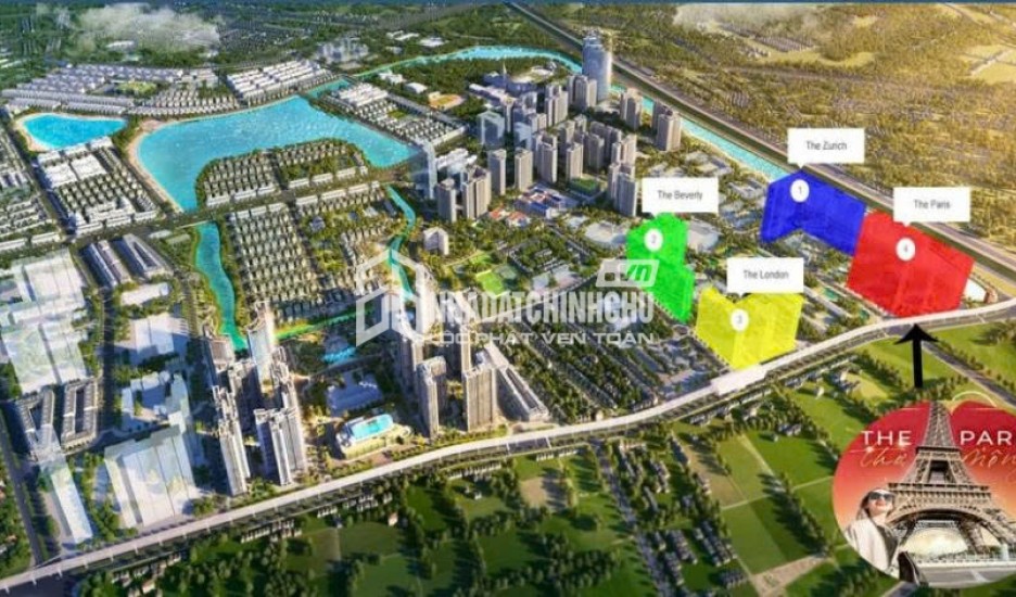 Chính chủ đăng bán căn hộ Paris – OCP1  Tòa PR5  Căn PR5.1309