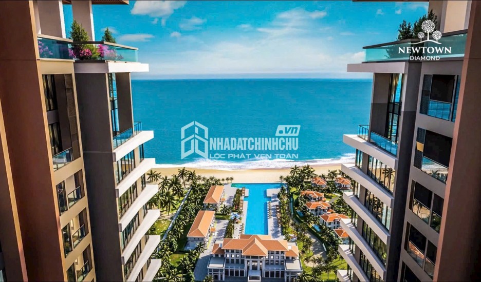 BÁN CĂN HỘ 3 PHÒNG NGỦ VIEW TRỰC DIỆN BIỂN ĐÀ NẴNG – NEWTOWN DIAMOND 5 SAO – GIÁ CHỈ TỪ 7,48 TỶ