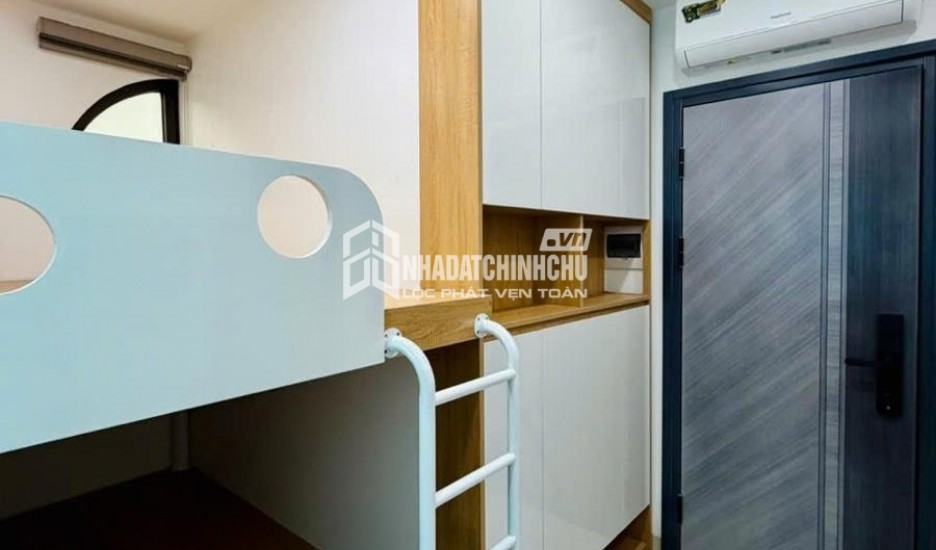 Cho thuê Nhà phân lô KĐT Đầm Trấu,  ô tô vào nhà - thang máy - 60m2 x 9 tầng  - 7pn, 8VS, 35 Tr