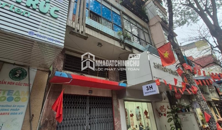NHÀ MẶT PHỐ NGÔ GIA TỰ 88M2, MT 4.5M, Ô TÔ VÀO, VỈA HÈ RỘNG KINH DOANH, 2 MẶT Ô TÔ