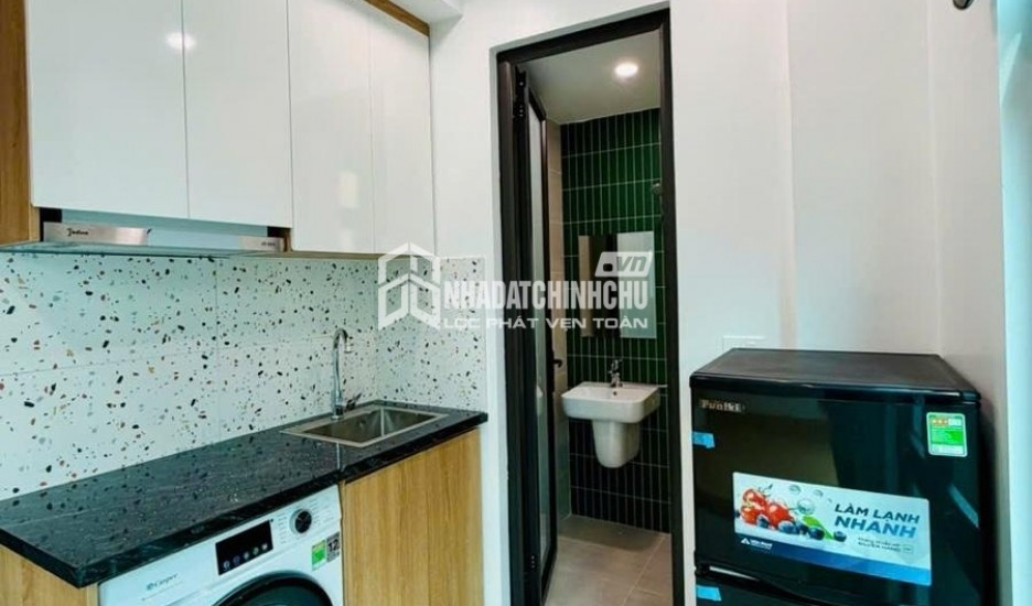 Cho thuê Nhà phân lô KĐT Đầm Trấu,  ô tô vào nhà - thang máy - 60m2 x 9 tầng  - 7pn, 8VS, 35 Tr