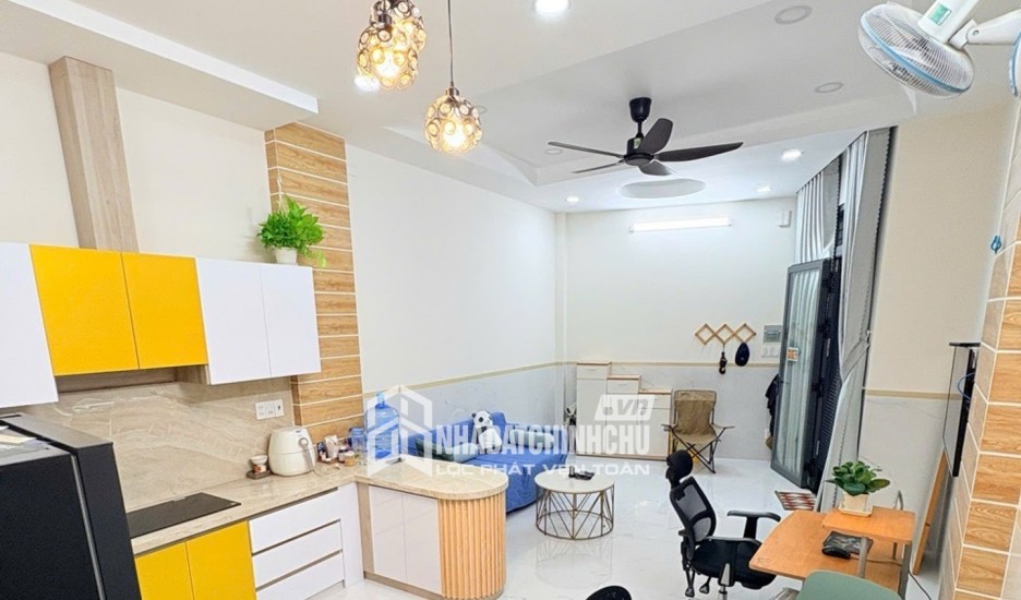 NHÀ ĐẸP MỚI XÂY,FULL NỘI THẤT, XEM LÀ MÊ 2 PN- 3 WC NHỈNH 4 TỶ