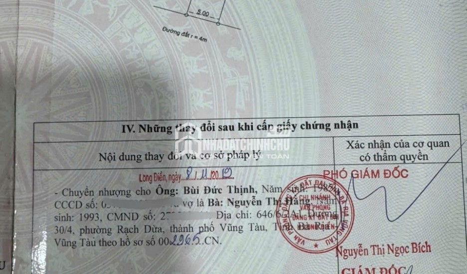HOT HOT - BÁN 2 LÔ ĐẤT ĐẸP LIỀN KỀ TRUNG TÂM LONG ĐIỀN – Sổ Riêng, Giá Tốt Đầu Tư
