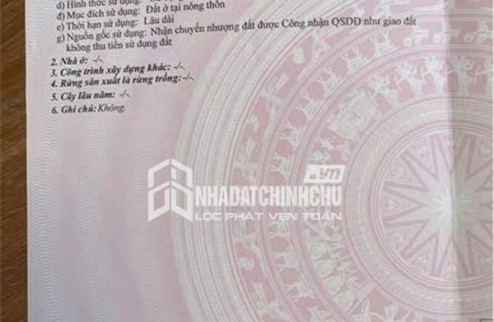 HOT HOT – CHÍNH CHỦ CẦN BÁN ĐẤT TẠI Xã Ninh Phụng, thị xã Ninh Hòa, tỉnh Khánh Hòa.