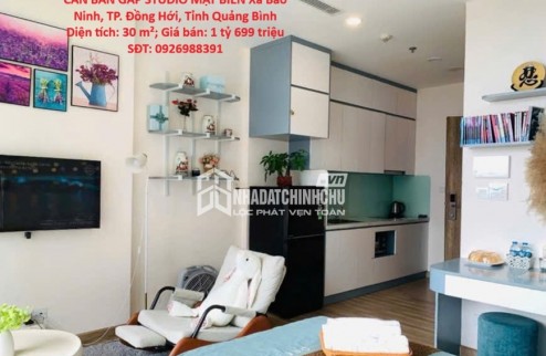 ĐÓN ĐẦU SÓNG DU LỊCH – CẦN BÁN GẤP STUDIO MẶT BIỂN Xã Bảo Ninh, TP. Đồng Hới, Tỉnh Quảng Bình