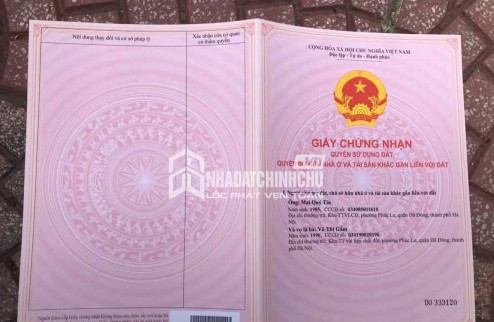 BÁN NHÀ NGỌC TRỤC – ĐẠI MỖ, NAM TỪ LIÊM – DIỆN TÍCH 83M² – Ô TÔ ĐỖ CỬA – SỔ ĐỎ CHÍNH CHỦ