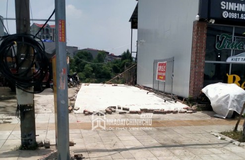 Cho thuê dài hạn lô đất mặt đường Tam Giang, Vân Dương, tp.Bắc Ninh, đường vào Cổng KCN Quế Võ 1 và Lãm Làng.