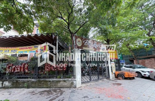 BÁN ĐẤT TẶNG NHÀ HAI BÀ TRƯNG-LÔ GÓC