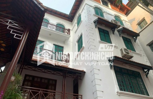 TÔI CẦN CHO THUÊ CẢ TÒA BIỆT THỰ TÂY NAM BÁN ĐẢO LINH ĐÀM, 4 TẦNG, 180M2, 7 PHÒNG, 7 WC, GIÁ 35TR