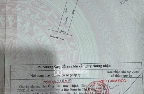 HOT HOT - BÁN 2 LÔ ĐẤT ĐẸP LIỀN KỀ TRUNG TÂM LONG ĐIỀN – Sổ Riêng, Giá Tốt Đầu Tư