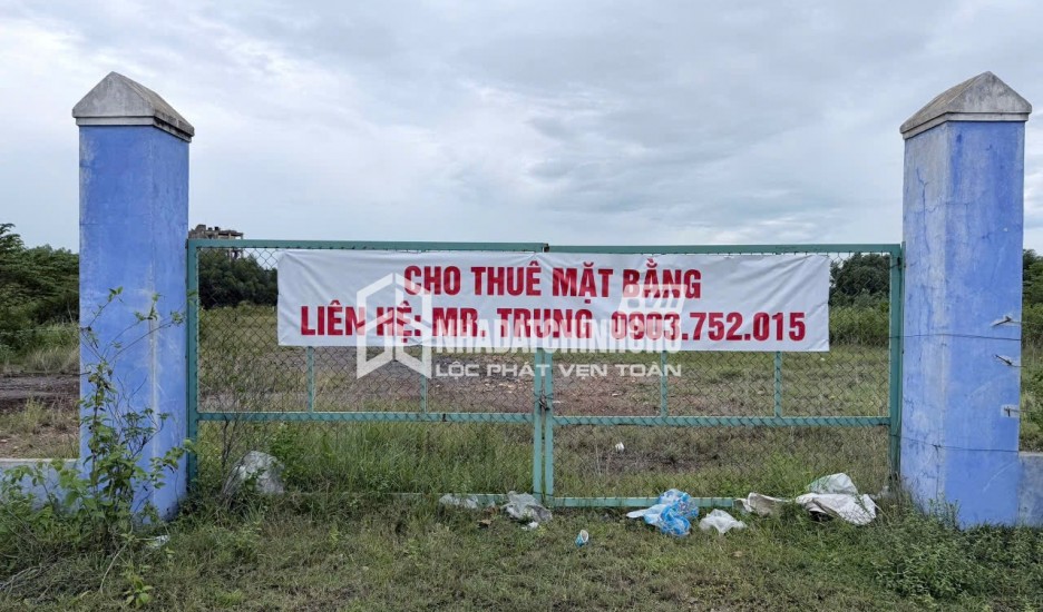 CHO THUÊ ĐẤT HÒA KHƯƠNG, HUYỆN HÒA VANG, TỈNH ĐÀ NẴNG – DIỆN TÍCH 10.287M² – GIÁ 40 TRIỆU/THÁNG