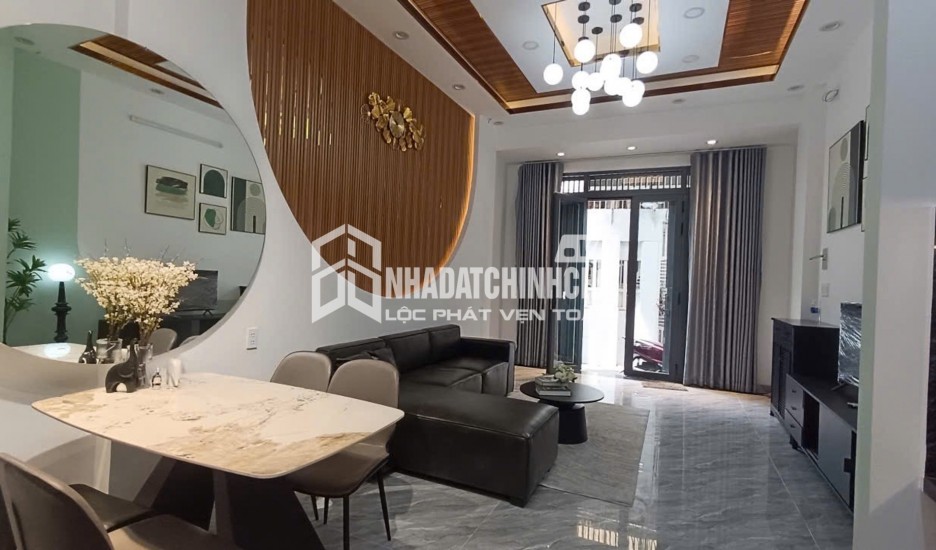 BÁN NHÀ HẺM PHẠM HÙNG Q8 – 4 TẦNG MỚI – SỔ HỒNG – GIÁ 6.9 TỶ