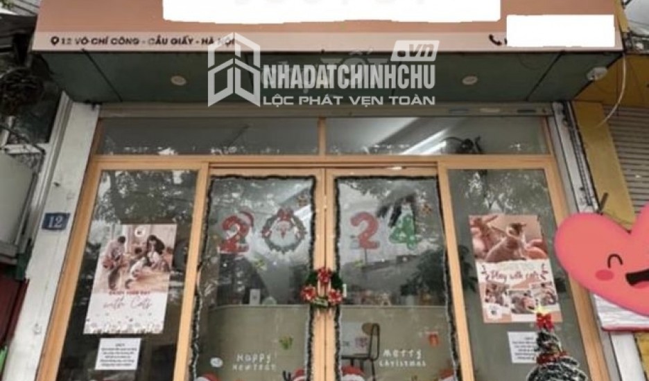 Cho thuê nhà nguyên căn đường Võ Chí Công - 4 tầng - kinh doanh + ở