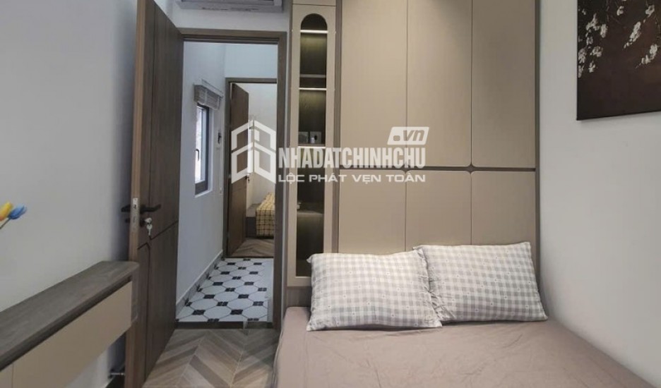 NHÀ MỚI FULL NỘI THẤT – HẺM Ô TÔ – CĂN GÓC 2 MẶT HẺM – GẦN CHỢ XÓM MỚI – 3.38 TỶ