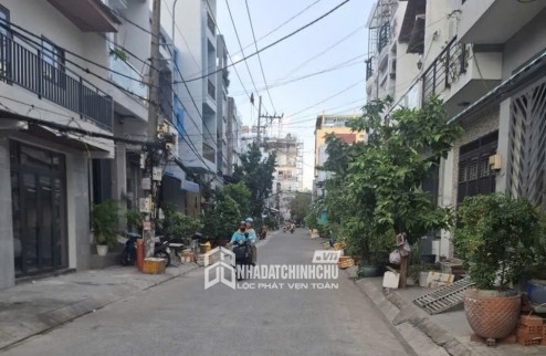 BÁN NHÀ HẺM XE TẢI ĐƯỜNG PHÚ ĐỊNH GẦN VÕ VĂN KIỆT QUẬN 8 - 60M2 (4X15M) - 3 PHÒNG NGỦ - SỔ HỒNG RIÊNG - GIÁ 5.25 TỶ