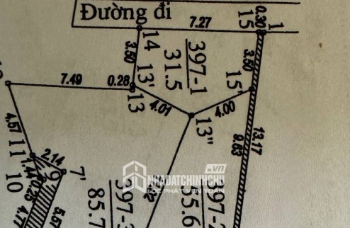 Chính chủ bán Đất 55.7m2 có sẵn 55.7 m2 tại Phường Xuân đỉnh Hà Nội