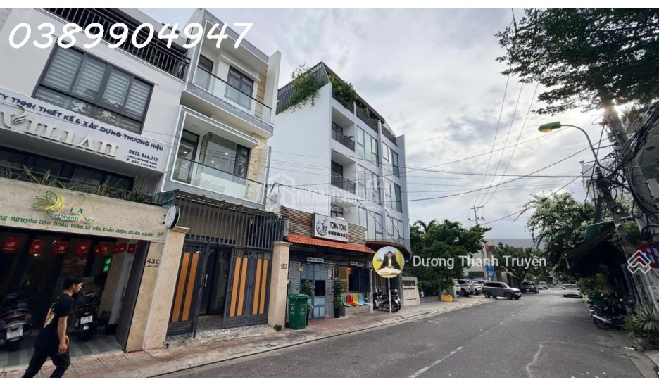 Bán nhà 3 tầng mặt tiền Lam Sơn trung tâm Bàn Cờ, cách biển 5 phút, dòng tiền 20tr/tháng, giá 9 tỷ