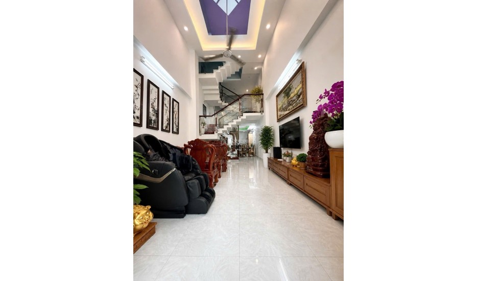 Bán nhà Hiep thành q12 4x17 [ 4 tầng xe hơi ] nhỉnh 5 tỷ