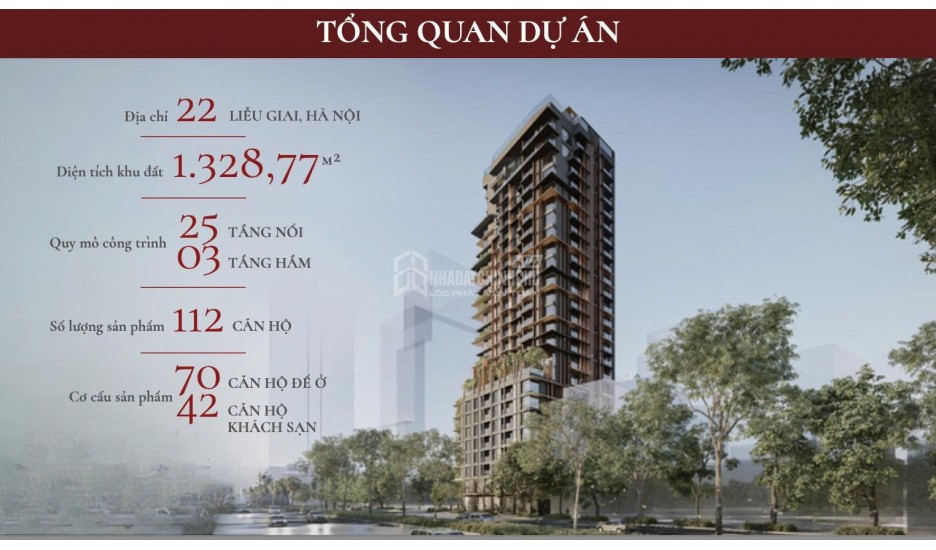 THE LEGATUS 22 LIỄU GIAI – CĂN HỘ CAO CẤP GIỮA VÙNG LÕI BA ĐÌNH