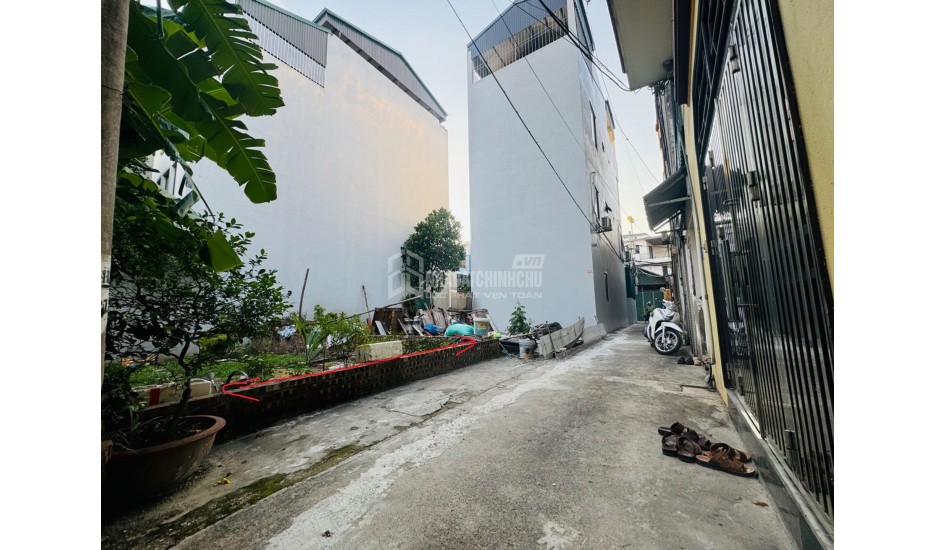 Phúc lợi 7 tỷ 52m ô tô đỗ ở đất, xây mới gara đẹp