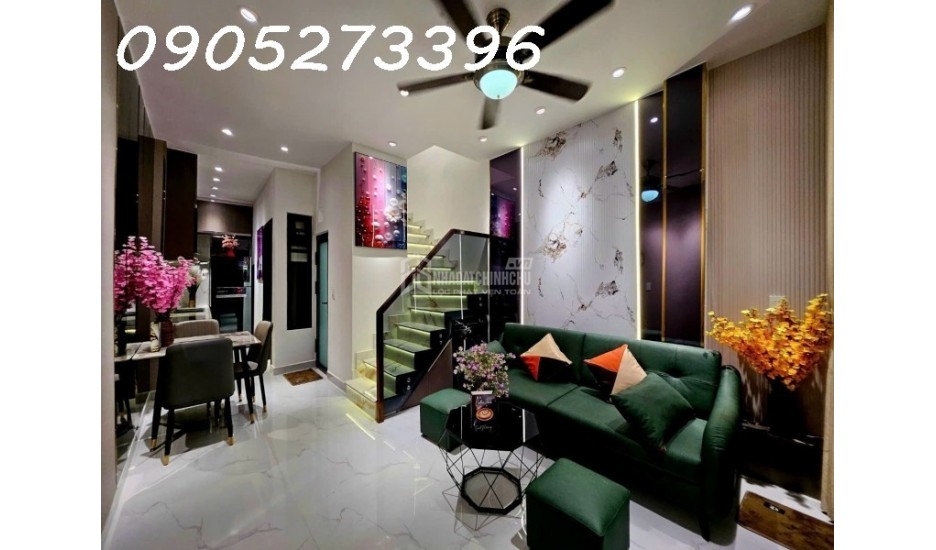 TRUNG TÂM GÒ VẤP - 1 SẸC THẲNG RA MẶT TIỀN 30M - NHÀ MỚI ĐẸP 3 PHÒNG NGỦ ( CÓ PHÒNG NGỦ DƯỚI TRỆT) - 4.98 TỶ