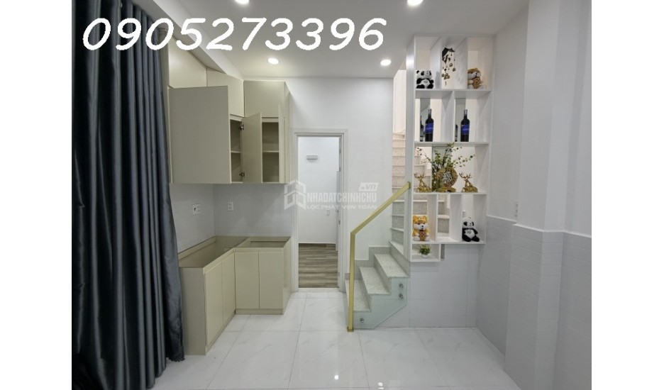 NHÀ MỚI ĐẸP – SÁT MẶT TIỀN HỒNG LẠC, TRUNG TÂM TÂN BÌNH – CHỈ 3.X TỶ TL