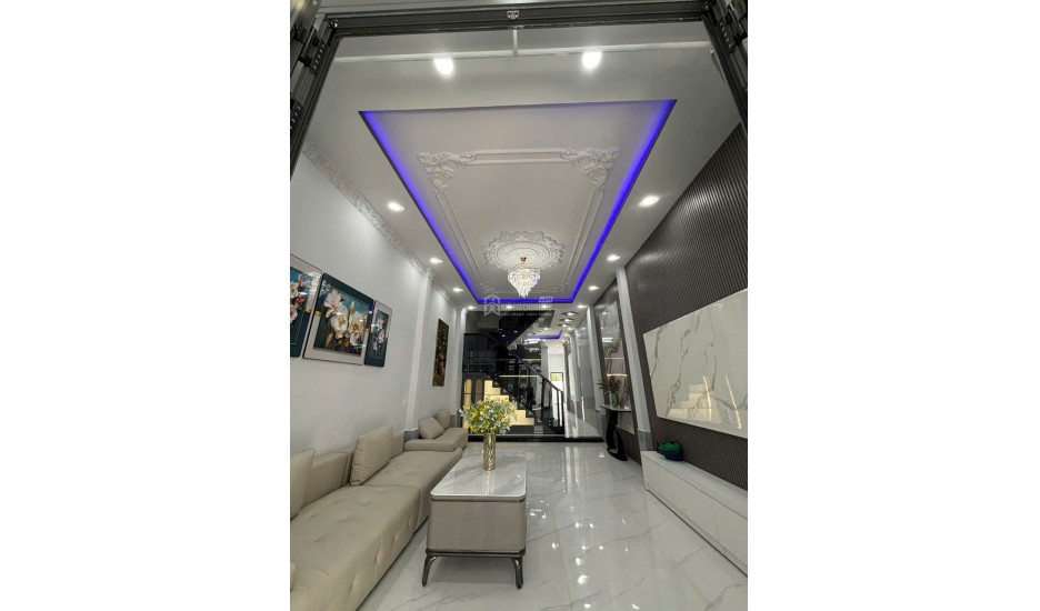 6TY 350 CHO NHÀ MỚI 2 TẦNG  HẺM XE  HƠI BÌNH THUẬN  HUỲNH TẤN PHÁT QUẬN 7 . DT : 104M2 - 4PN -  - SỔ HỒNG RÊNG