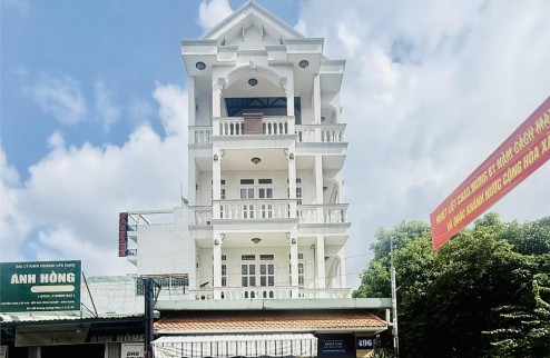 DƯƠNG QUẢNG HÀM, LÔ GÓC, HẺM XE TẢI TRÁNH, DT 115M2, THANG MÁY 5 TẦNG GIÁ MỀM