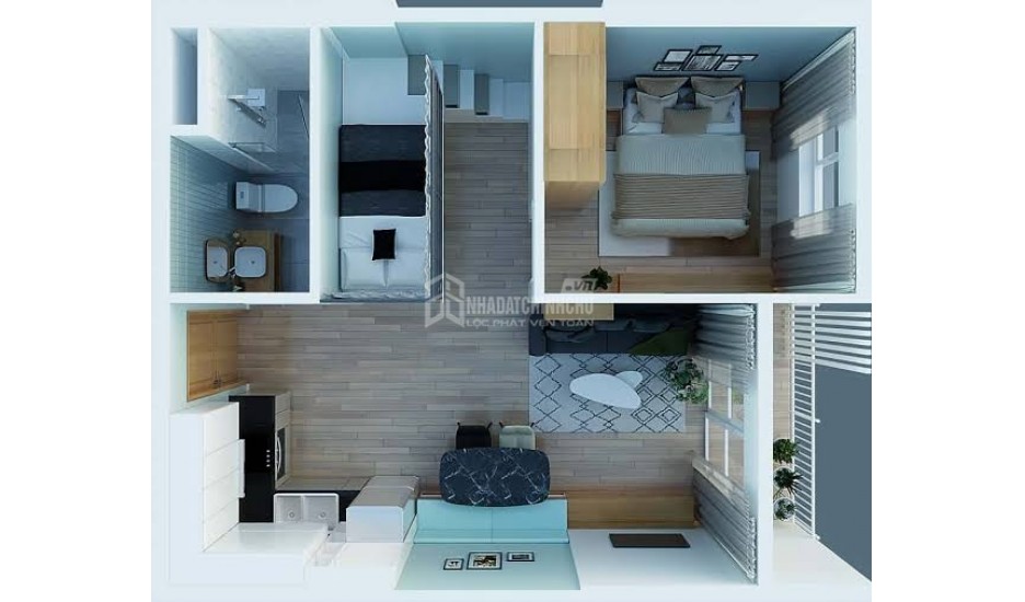 Nhận nhà ngay cho thuê lẹ, căn 1 phòng ngủ Beverly Vinhomes Quận 9 chỉ 3 Tỷ 6 (full 102% vat)