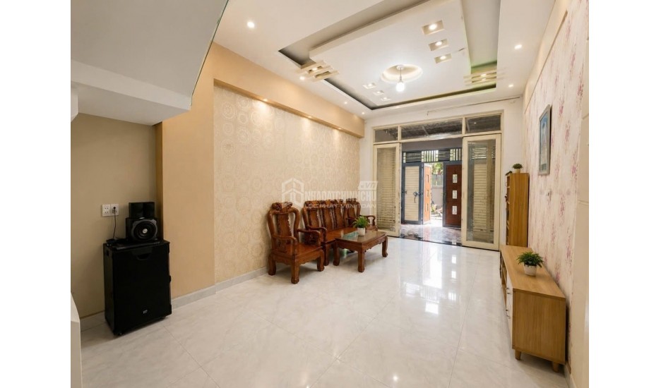 NHÀ 4 TẦNG BTCT – 75M² NỞ HẬU – 5PN 5WC – HẺM Ô TÔ NGUYỄN KIỆM, SÁT BV 175 – NHỈNH 8 TỶ.