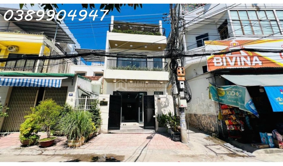 BÁN NHÀ MỚI FULL NỘI THẤT MẶT TIỀN ĐƯỜNG ĐỒNG NAI PHƯỜNG NHA TRANG 80,7M² GIÁ 11,9 tỷ
