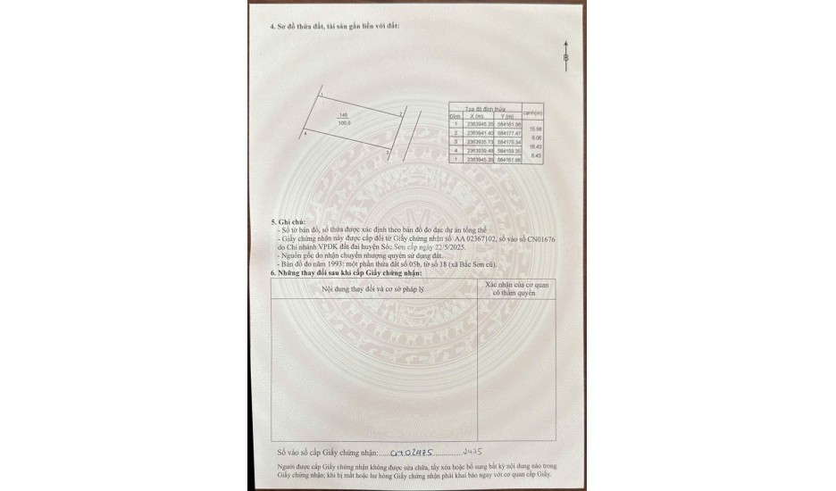 GIÁ CHỈ HƠN 10 TR MÉT -VỊ TRÍ ĐTS BÁM SÁT TÁI ĐỊNH CƯ .AN TÂM ĐÂN ĐẦU TƯ ,AN CƯ LẬP NGHIỆP