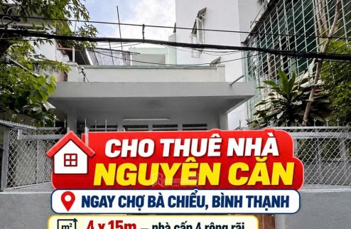 Cho thuê ngay chợ bà Chiểu - nhà C4 , 60m2 chỉ 11tr