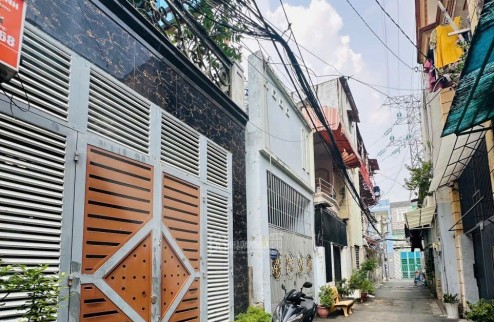 CHỦ HẠ GIÁ 300 TRIỆU – NHÀ 4 TẦNG, 4PN, Ô TÔ NGỦ TRONG NHÀ, HẺM THÔNG 5M, SỔ HỒNG HOÀN CÔNG ĐỦ – NGAY CV LÀNG HOA GÒ VẤP, CHỈ 6,69 TỶ!