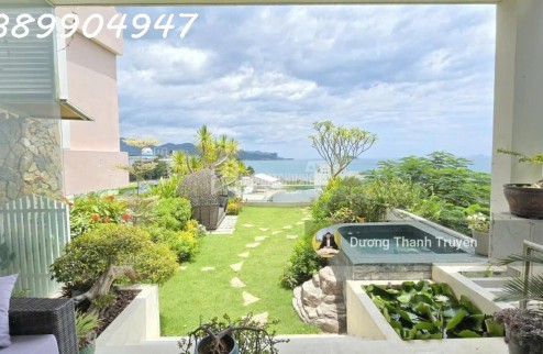 Bán biệt thự 4 tầng 2 mặt tiền view biển ngang hiếm 9,7m, cạnh Đại học Nha Trang, dòng tiền 70tr/th