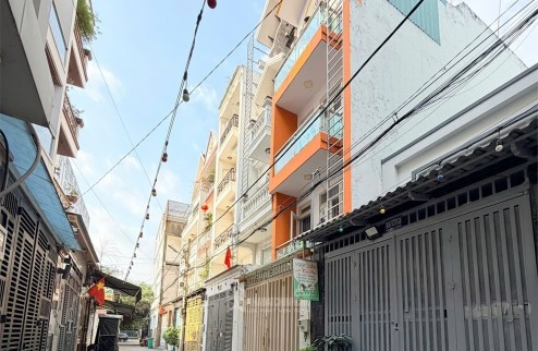 CHDV 4 TẦNG P14 GÒ VẤP – DT 4x16M – 7 PHÒNG, 7 WC – DÒNG TIỀN 25TR/THÁNG, TIỀM NĂNG 40TR/THÁNG – HẺM XE HƠI 6M – GẦN DREAM HOME, KHU AN HỘI.NHỈNH 7X.